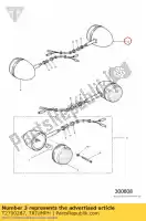 T2700287, Triumph, indicator montage triumph adventurer > 71698 adventurer 71699 > 844 1996 1997 1998 1999 2000 2001 2002 2003 2004, Nieuw