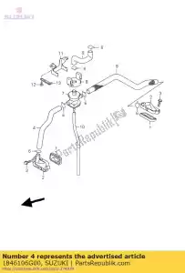 suzuki 1846106G00 tubo flessibile, 2a aria va - Il fondo