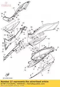 yamaha B74F172100P0 os?ona boczna 2 - Dół