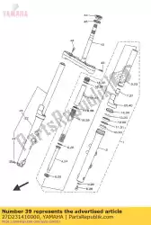 Aquí puede pedir resorte, horquilla delantera de Yamaha , con el número de pieza 27D231410000: