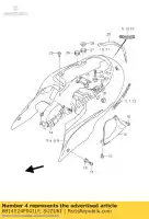 6814524F001LF, Suzuki, geen beschrijving beschikbaar op dit moment suzuki gsx 1300 2003, Nieuw