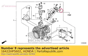 honda 16422HP5602 z??cze, wtryskiwacz - Dół