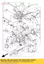 Aqui você pode pedir o selo em Yamaha , com o número da peça 3GM149970000: