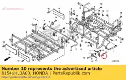 Here you can order the latch dump lock from Honda, with part number 81541HL3A00: