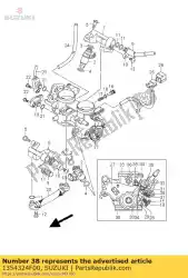 Here you can order the spring from Suzuki, with part number 1354324F00: