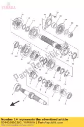 Tutaj możesz zamówić pier? Cie? Zabezpieczaj? Cy (2h7) od Yamaha , z numerem części 934402806200: