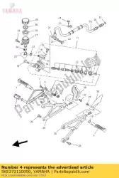 Qui puoi ordinare pedale, freno da Yamaha , con numero parte 5KE272110000: