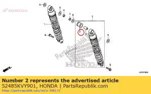 Honda 52485KVY901 struik, rubber (showa) - Onderkant