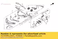 33705MCZ003, Honda, cordon comp. honda cb 600 900 2002 2003 2004 2005 2006, Nouveau