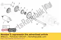 896221, Piaggio Group, démarreur gris 