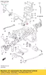 Here you can order the bracket, fuel cut sensor from Suzuki, with part number 3396137K00: