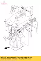 5UG142940000, Yamaha, tuyau yamaha yxr 660 2004 2005 2006 2007, Nouveau