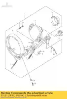 3511113F00, Suzuki, orlo, proiettore suzuki gz 125 250 1998 1999 2000 2002 2003 2004 2005 2006 2007, Nuovo