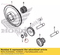 90413GE0000, Honda, arruela, 10x21,5 honda  trx 250 350 400 450 500 2000 2001 2002 2003 2004 2005 2006 2007 2008 2010 2011 2017 2018 2019 2020, Novo