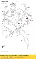 Ici, vous pouvez commander le lave-glace, réservoir de carburant auprès de Suzuki , avec le numéro de pièce 4414648H00: