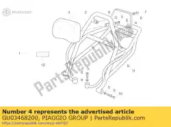 Qui puoi ordinare copertina da Piaggio Group , con numero parte GU03468200: