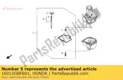 Aquí puede pedir juego de agujas, chorro (24naaa) de Honda , con el número de pieza 16012GBFB01:
