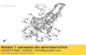 honda 64325KYJ900 geen beschrijving beschikbaar op dit moment - Onderkant