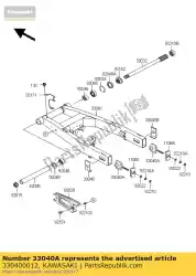 Here you can order the verstelketting, binnen zr750-j1h from Kawasaki, with part number 330400012: