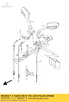 5615101H10, Suzuki, stuur, l suzuki gsx r 600 750 2008 2009 2010, Nieuw