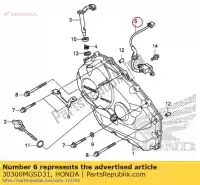 30300MGSD31, Honda, generator assy., pulse (toyo) honda  nc 700 750 2012 2013 2017 2018 2019 2020, New