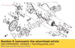 Aquí puede pedir engranaje a, inactivo (13t / 14t) de Honda , con el número de pieza 28233MN9000: