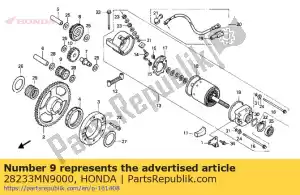 honda 28233MN9000 engranaje a, inactivo (13t / 14t) - Lado inferior