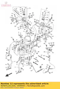 yamaha 904641201300 clamp - Bottom side