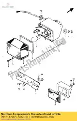 Qui puoi ordinare lampadina 12v 23 / 8w da Suzuki , con numero parte 0947112084: