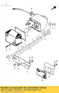 Suzuki 0947112084 lamp 12v 23 / 8w - Onderkant