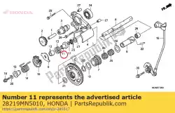 Qui puoi ordinare colletto, leva inversa spr da Honda , con numero parte 28219MN5010: