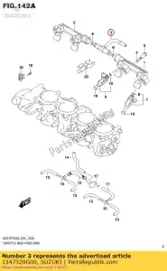 Suzuki 1347329G00 mamelon assy - La partie au fond