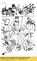 3LD825010000, Yamaha, blocco dello sterzo dell'interruttore principale yamaha fzr fz xj xtz fj genesis fzrrw supertenere fzrr fja tenere super 1000 750 600 1200 660, Nuovo