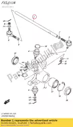 Here you can order the tie-rod,steerin from Suzuki, with part number 5128131G01: