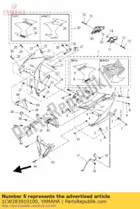 yamaha 1CW283910100 grafico, 1 - Il fondo