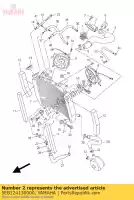 5EB124130000, Yamaha, couvercle, thermostat yamaha yzf r 600 1999 2000 2001 2002 2003 2004 2005, Nouveau