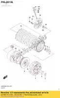 2148145100, Suzuki, ring, golfring suzuki  (glf madura 1985 (f) usa (e)) dr gs gsx rgv xf 250 550 650 700 750 850 1100 1985 1986 1987 1989 1991 1992 1993 1994 1997 1998 1999 2000 2001 2017 2018 2019, Nieuw