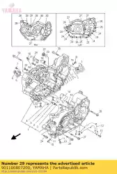 Tutaj możesz zamówić ? Ruba z ? Bem o gnie? Dzie sze? Ciok? Tnym od Yamaha , z numerem części 901100807200: