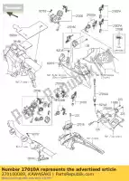 270100089, Kawasaki, switch,rear brake vn1700c9f kawasaki vn vulcan 1700 2009 2010 2011 2012 2013 2014 2015 2016, New