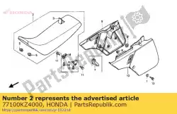 Aquí puede pedir no hay descripción disponible en este momento de Honda , con el número de pieza 77100KZ4000: