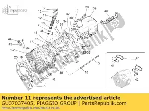 Piaggio Group GU37037405 molla esterna - Il fondo