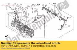 Aqui você pode pedir o nenhuma descrição disponível no momento em Honda , com o número da peça 16401MFGD02: