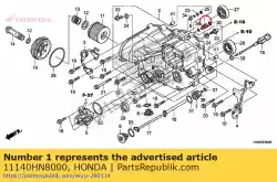 Here you can order the orifice, main from Honda, with part number 11140HN8000: