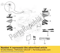 67201900A2, Piaggio Group, Etichetta destra 