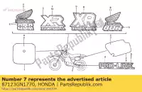 87123GN1770, Honda, marca, r. tanque de combustível honda xr 80 250 1986, Novo