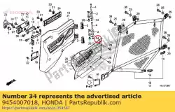 Qui puoi ordinare ering, 7mm da Honda , con numero parte 9454007018: