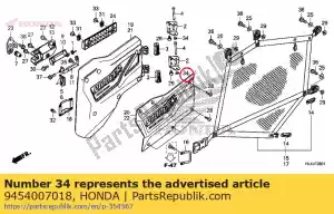 honda 9454007018 ering, 7 mm - Lado inferior