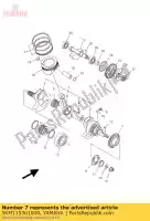 5KM115361000, Yamaha, engranaje yamaha yfm yxr 550 660 700 2002 2003 2004 2005 2006 2007 2008 2009 2010 2011 2012, Nuevo