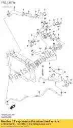 Aqui você pode pedir o conector, term em Suzuki , com o número da peça 1766202F11: