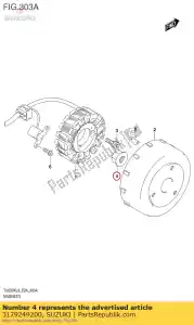 suzuki 3179249200 nakr?tka, generator r - Dół